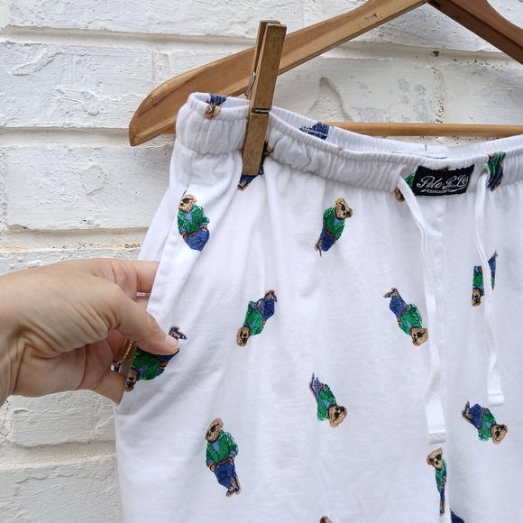 Polo Ralph Lauren All Over Bear Print Shorts - Picture 7 of 8